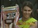 Rafael Nadal s trofeí